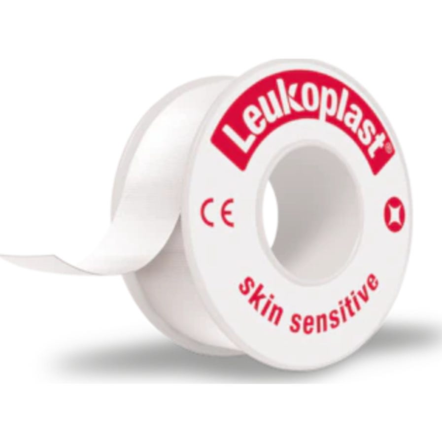 Leukoplast Esparadrapo con Adhesivo Skin Sensitive 2.5cm x 2.6cm sin Latex 1 Unidad