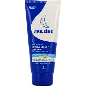 Akileïne Masque de Nuit Revita-Lissant Pieds Très Secs 100 ml