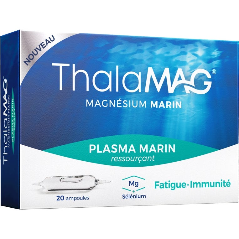 Pharma Soins Thalamag Magnesio Marino Inmunidad a la Fatiga 20uds