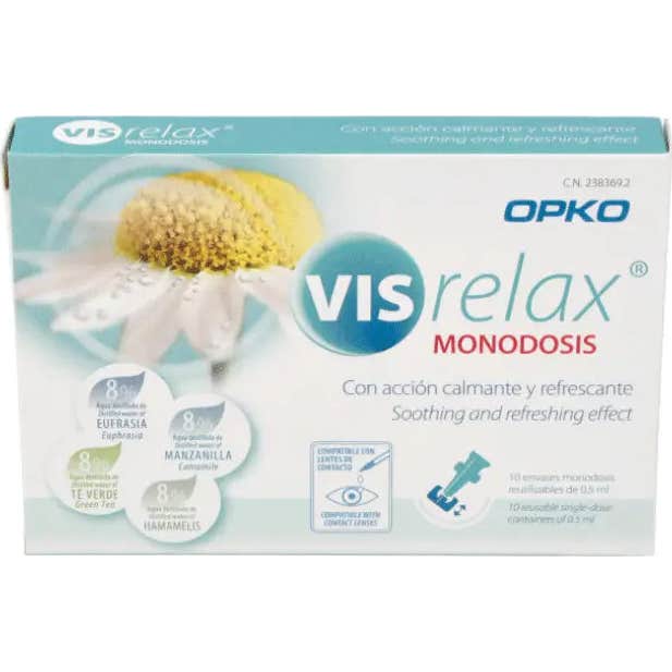 Pharmadiet Verde Vis Relax Monodosis 10 Uds