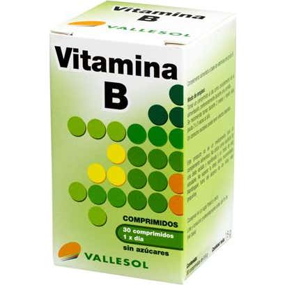 Vallesol Complex Vitamina B 30 comp