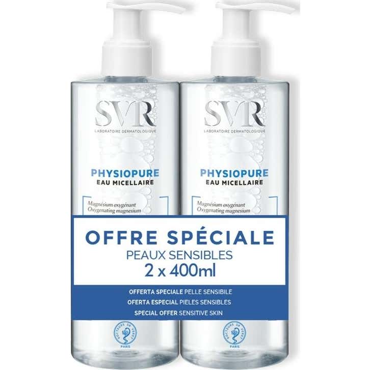 Svr Physiopure Agua Micelar 2x400ml