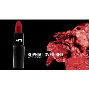 Barra de Labios Mate Sophia Loves Red 4.5 g.