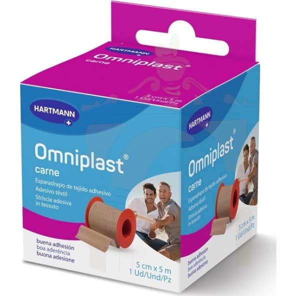 Omniplast esparadrapo 5mx5 cm 1 ud