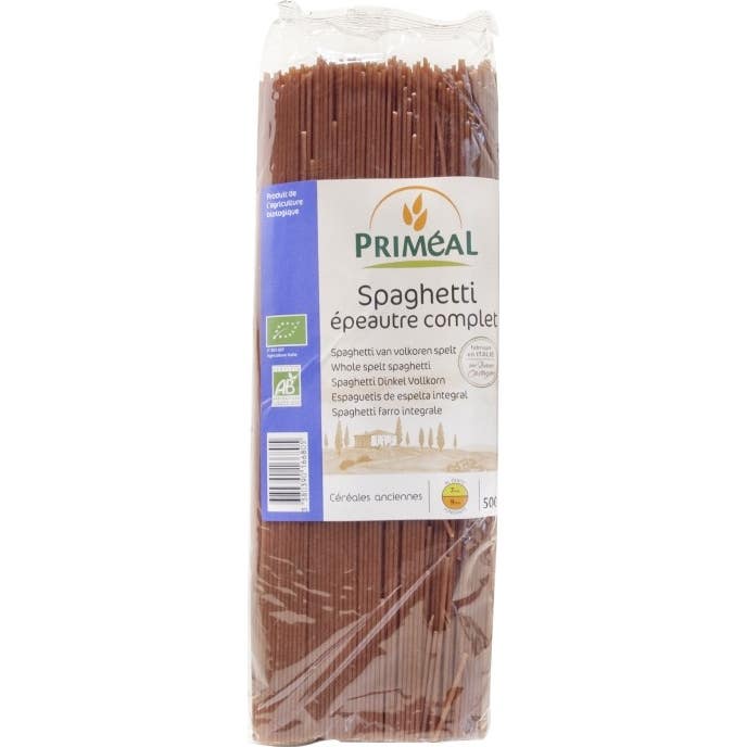 Primeal Espaguetis Espelta Integral 500 g