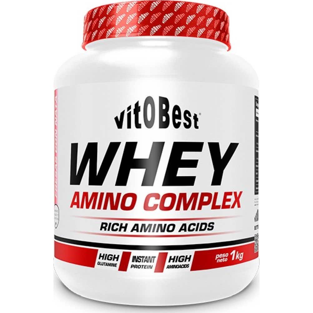 VitoBest Whey Amino Fresas Nata 1000g