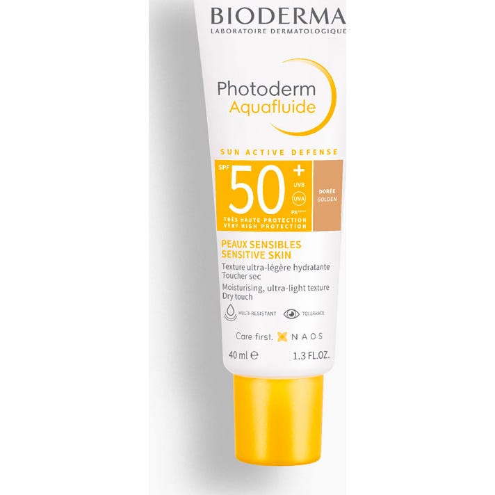 Bioderma Photoderm Aquafluide SPF50+ Tono Dorado 40 ml