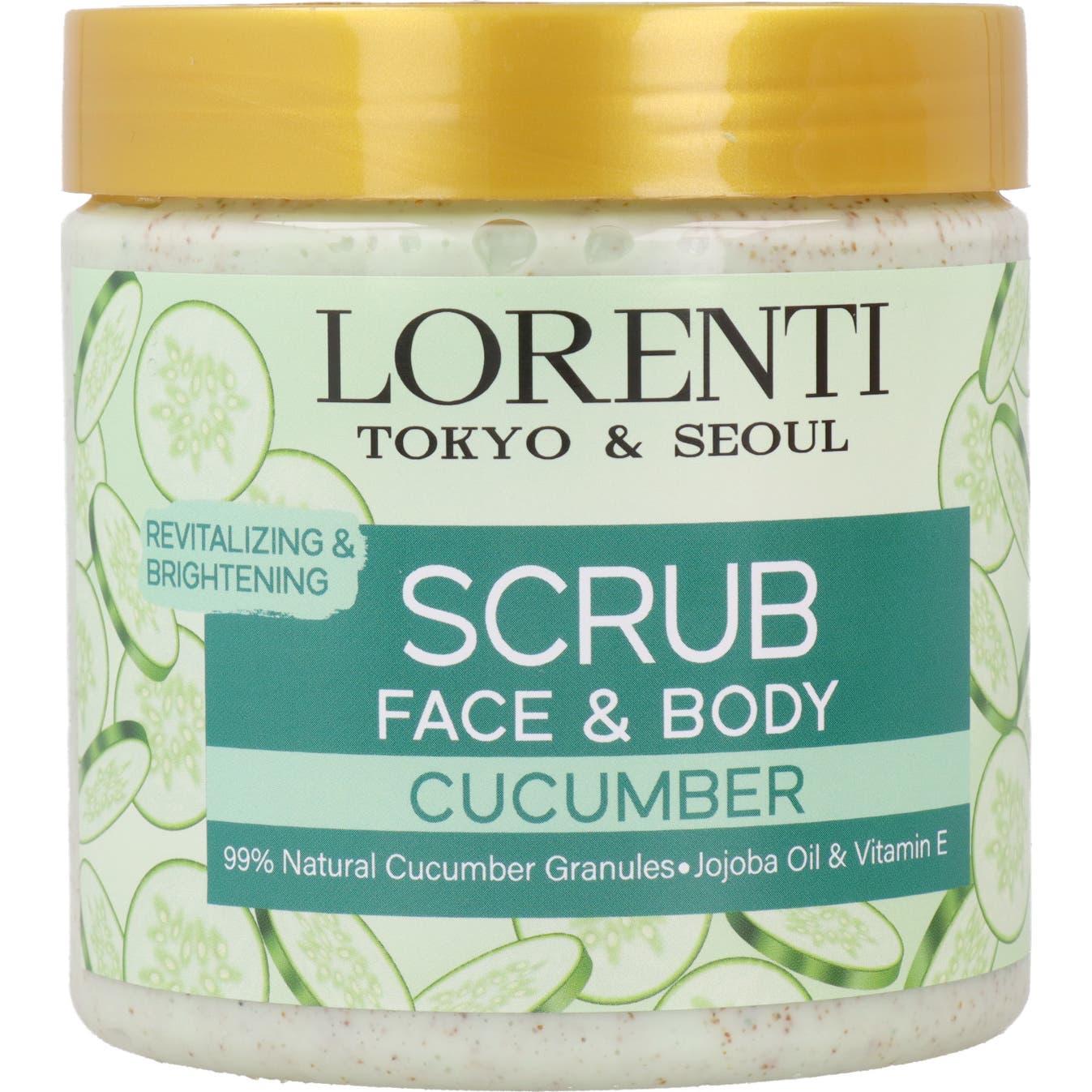 Lorenti Scrub Face & Body Cucumber 500ml