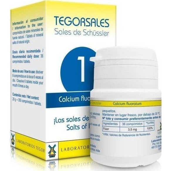 Tegor Tegor Sal 1 Calcium Fluoratum 350comps