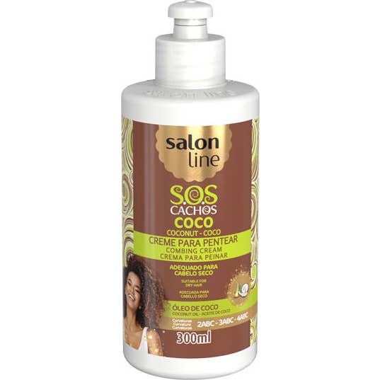 Salon Line Sos Cachos Crema para Peinar 300 ml