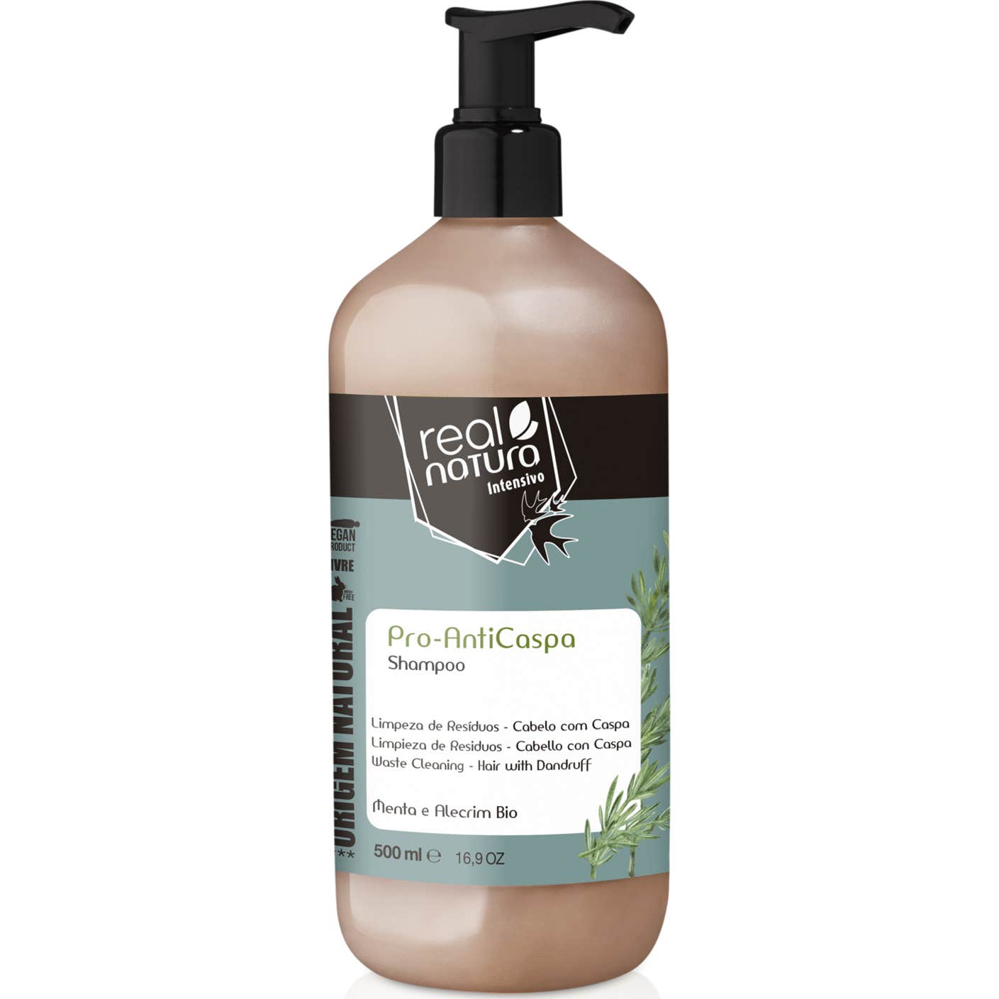 Real Natura Champú Pro-Anticaspa 500ml