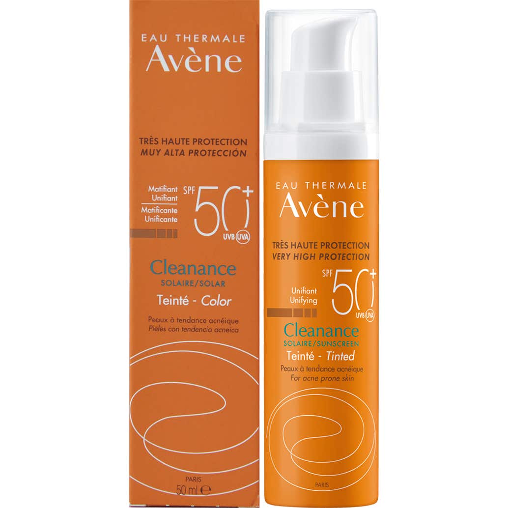 Avene Solar Cleanance Solar SPF 50+ Color 50ml