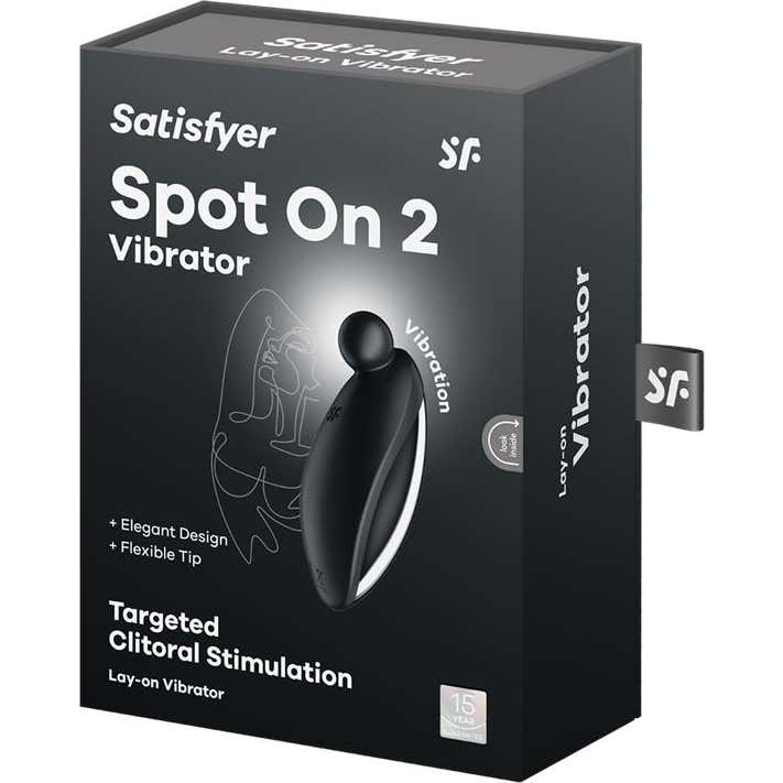 Satisfyer Spot On 2 Vibrador Lay-On Negro 1ud