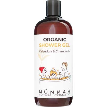 Münnah Natural Cosmetic Gel Ducha Bio Caléndula Manzanilla 500 ml