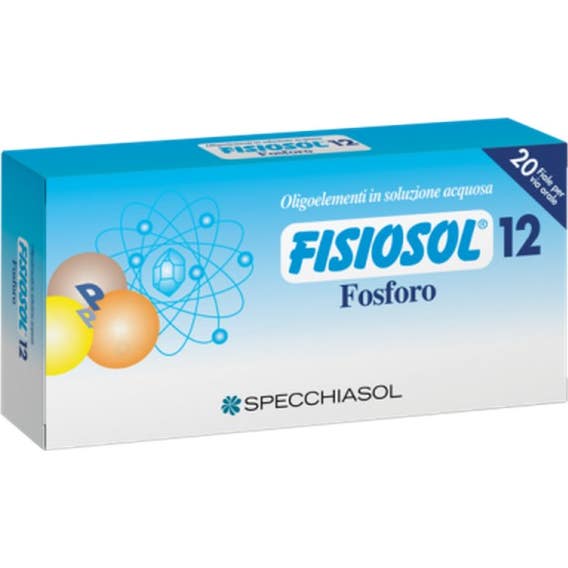 Specchiasol Fisiosol 12 Fósforo 20 uds