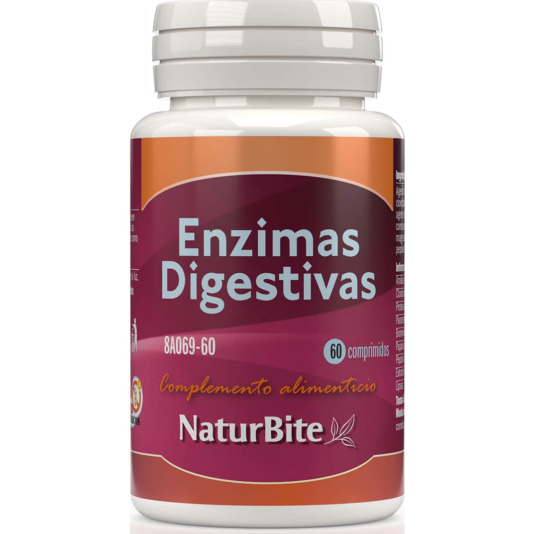 NaturBite Enzimas Digestivas 60comp