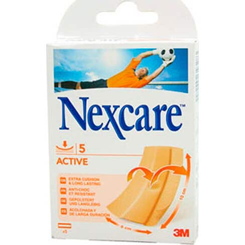 Nexcare® Active apósitos adhesivos 10x6 cm 5 uds