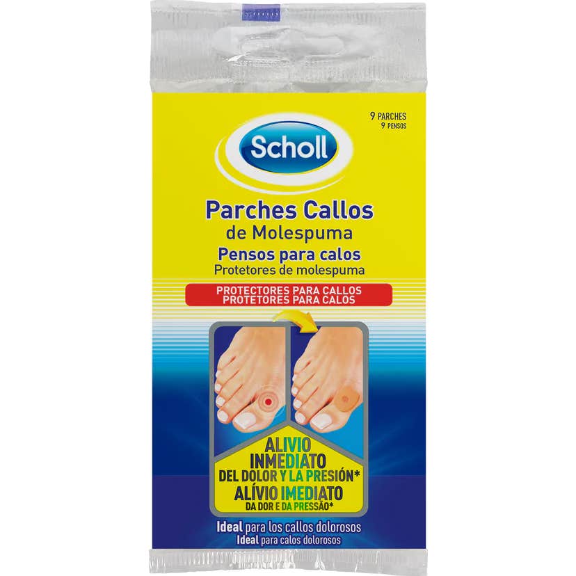 Scholl Parches Callos de Molespuma 9uds