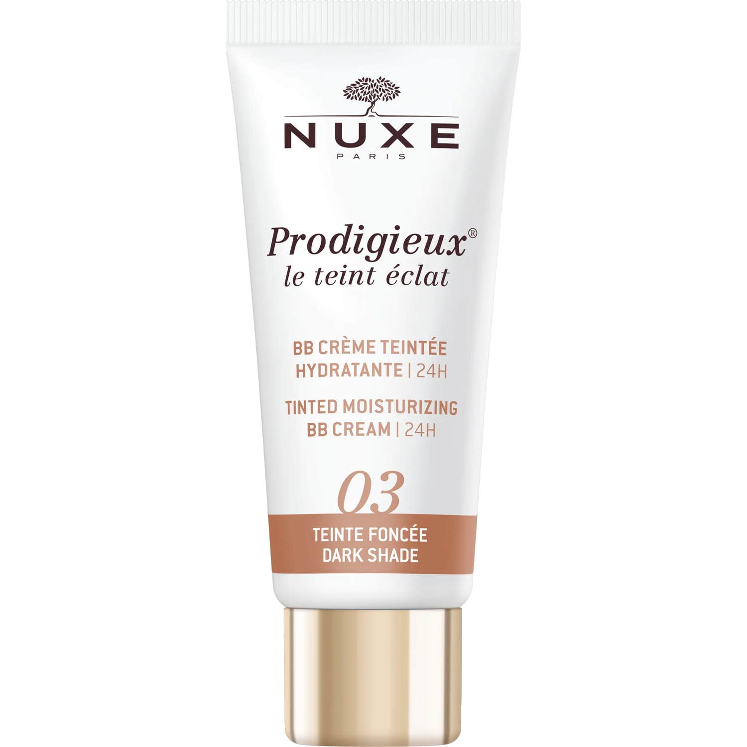 Nuxe Prodigieux Le Teint Éclat BB Crème Teintée Hydratante Teinte Foncée 30ml