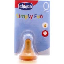 Chicco® Simply Fun Tetina Silicona Mini 0 M+ 1 uds