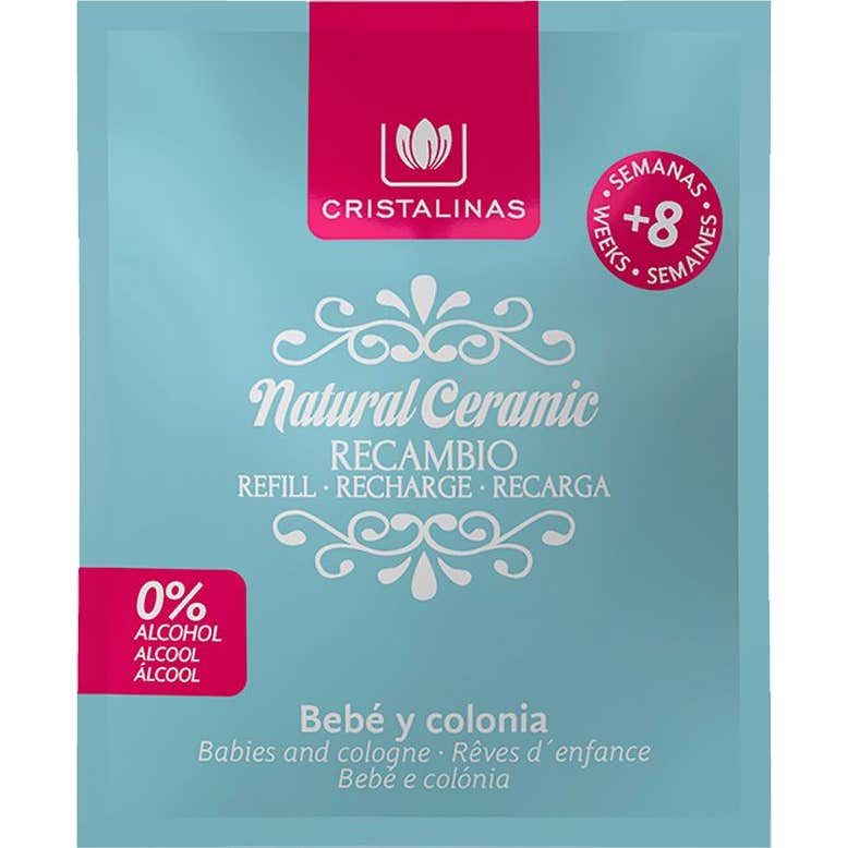 Cristalinas Ambientador de Armario Recambio 0% Bebé 1 ud de PROPHAREX | Natural Doctor