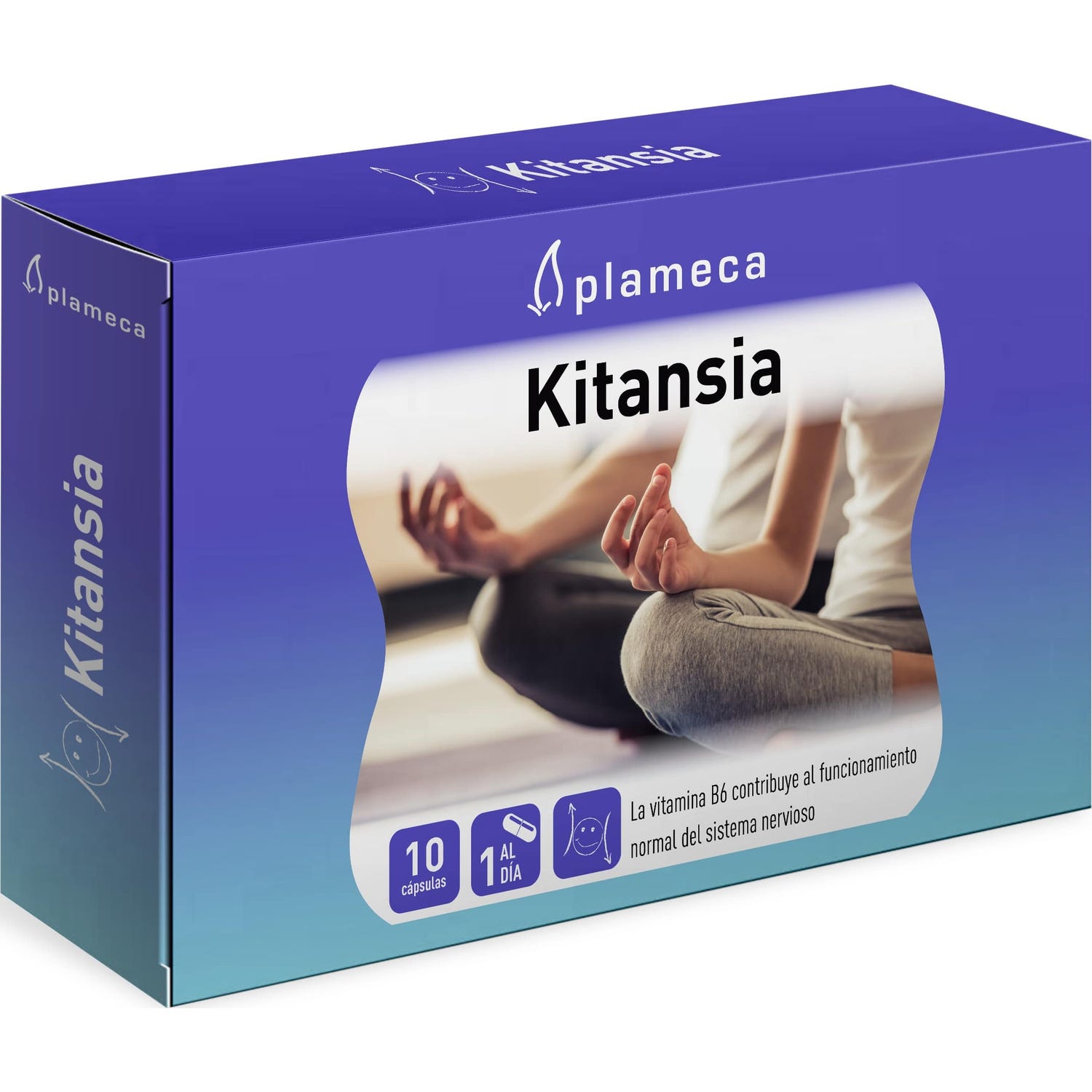 Plameca 10 X Kitansia 10 Cápsulas Vegetales - Imagen 2