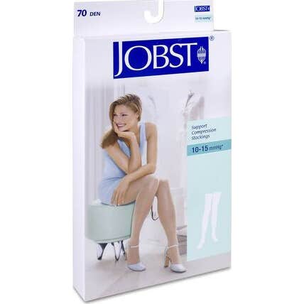 Jobst Media Corta Compresion Ligera 70 D Jobst Color Negro T 3