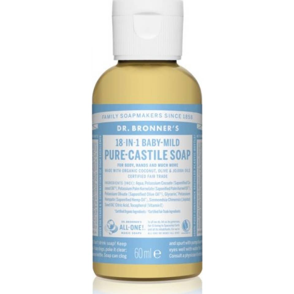 Dr. Bronner's Jabón sin Perfume 60ml