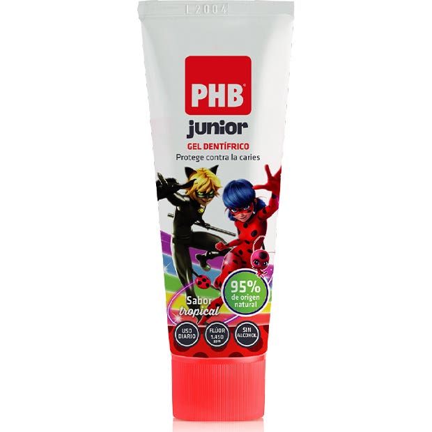 PHB Junior Gel Dentífrico Sabor Tropical 75 ml