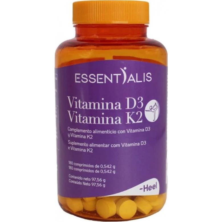 Essentialis Vitamina D3 Vitamina K2 180 comp