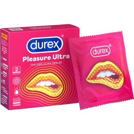 Preservativos Durex Pleasure Ultra 2uds