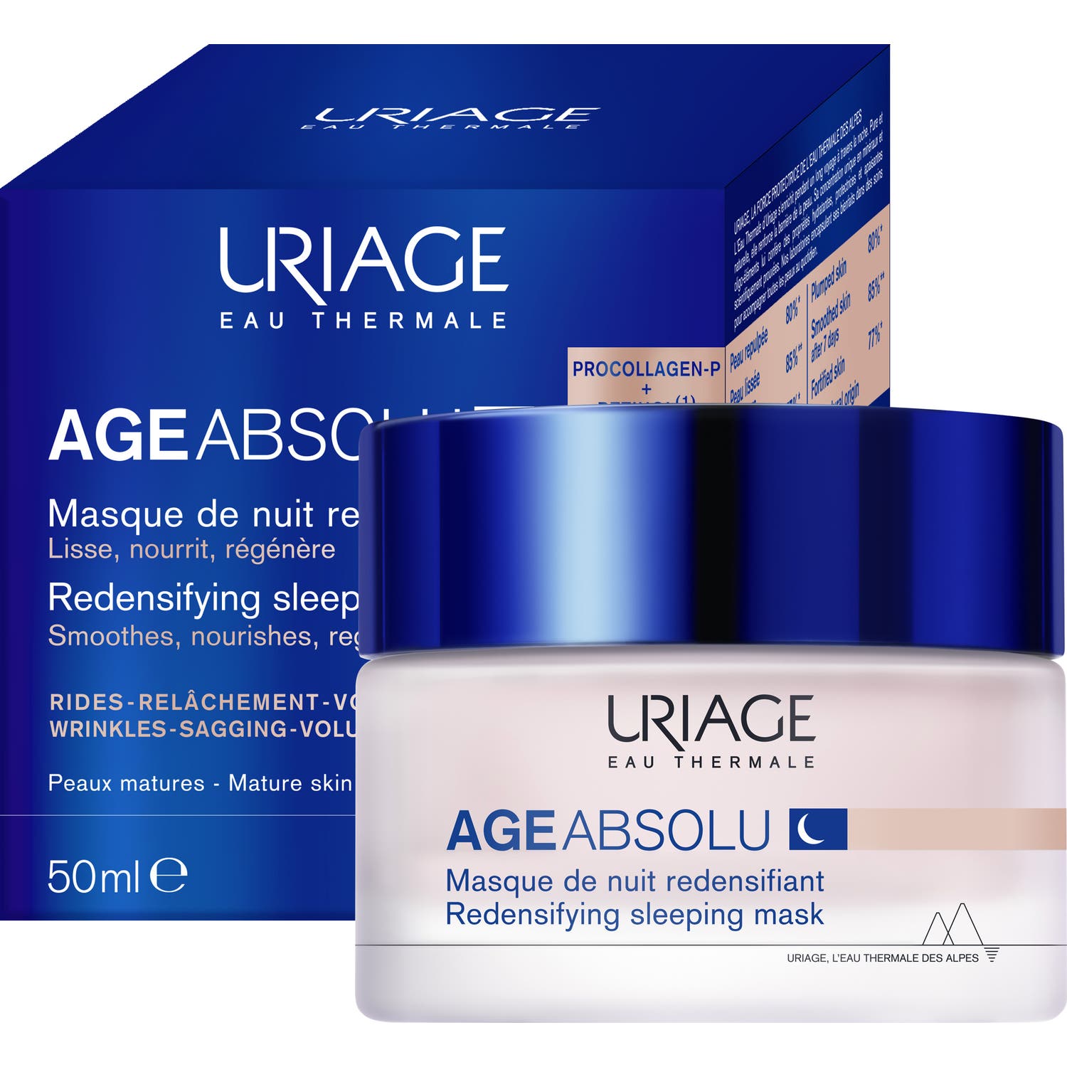Uriage Age Absolu Mascarilla de Noche Redensificante 50ml