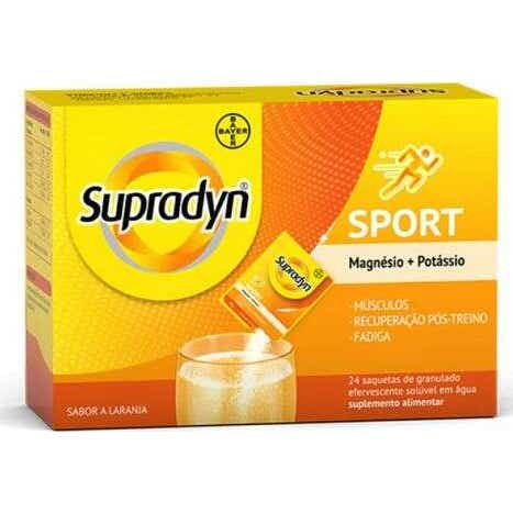 Supradyn Sport Magnésio + Potássio 24 Saquetas