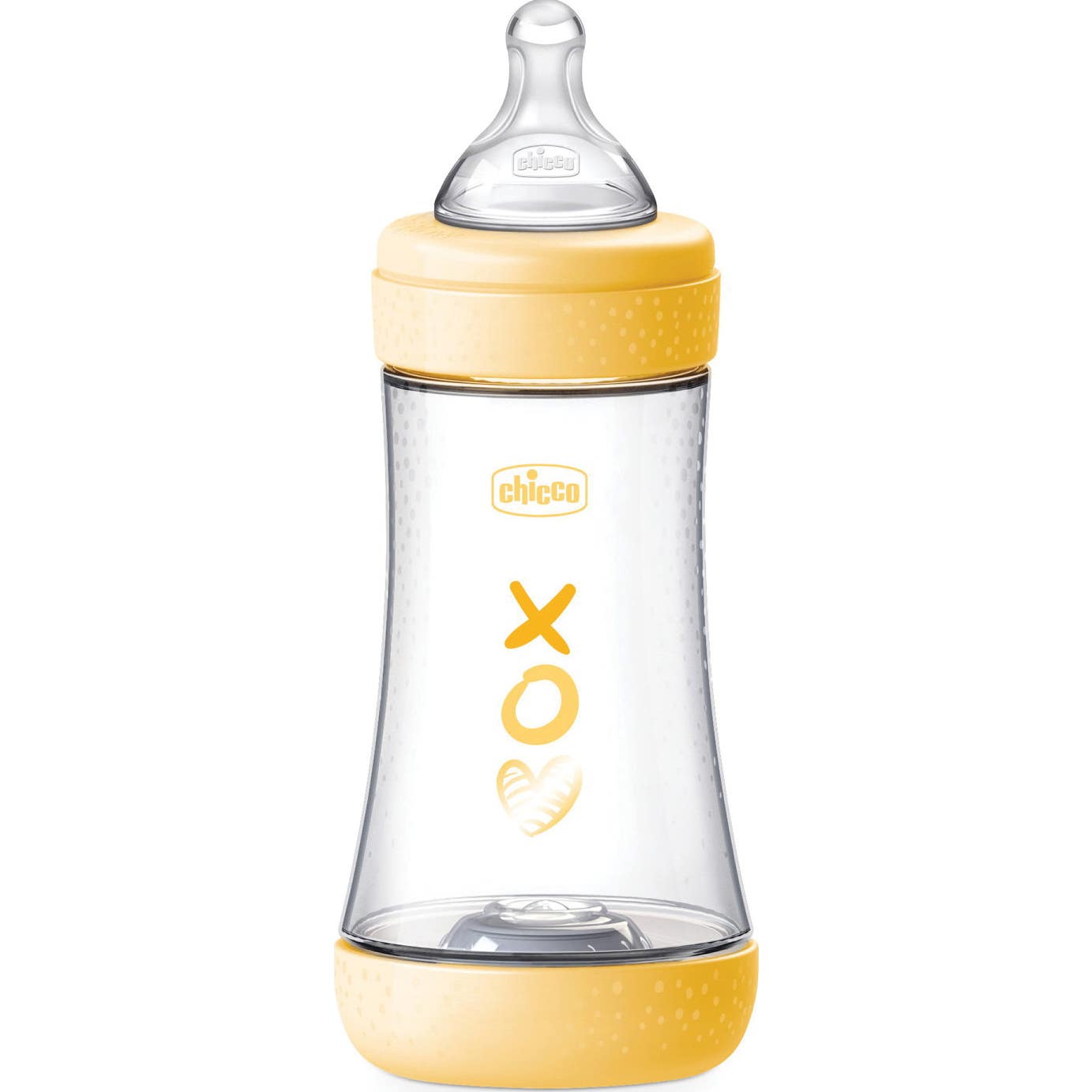 Chicco Perfect 5 Bidón Flujo Medio +2M Amarillo 240ml