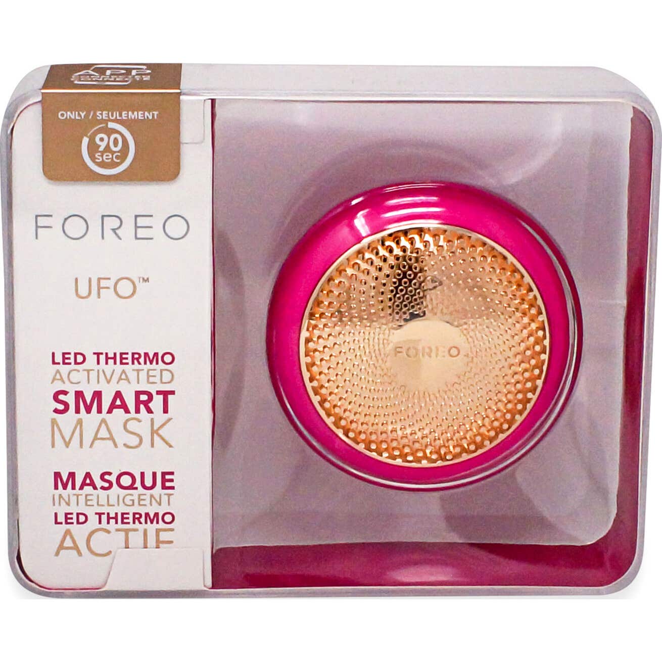 Foreo Dispositivo De Tratamiento De Mascarilla Inteligente Ufo, Fuchsia - Imagen 3