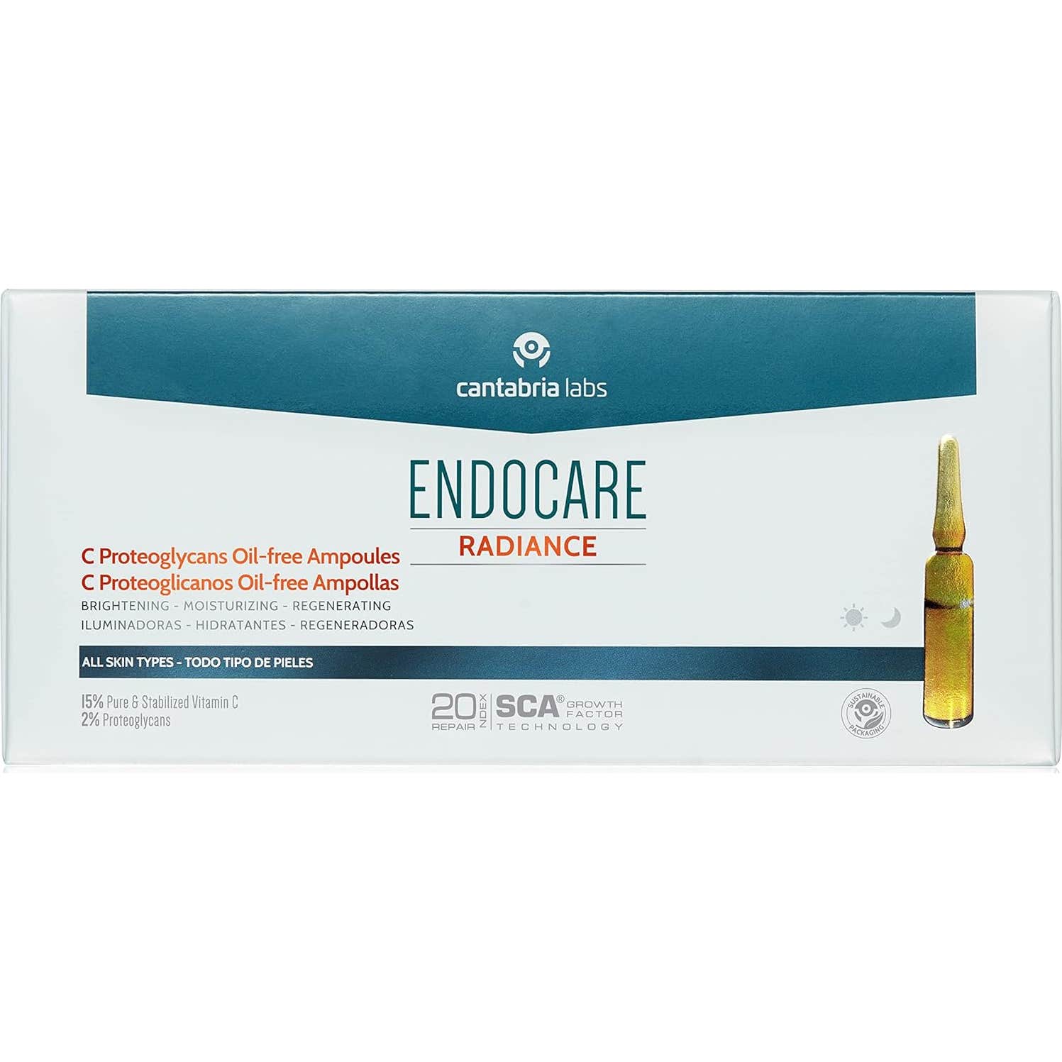 Endocare Radiance C Proteoglicanos Oil Free 30amp