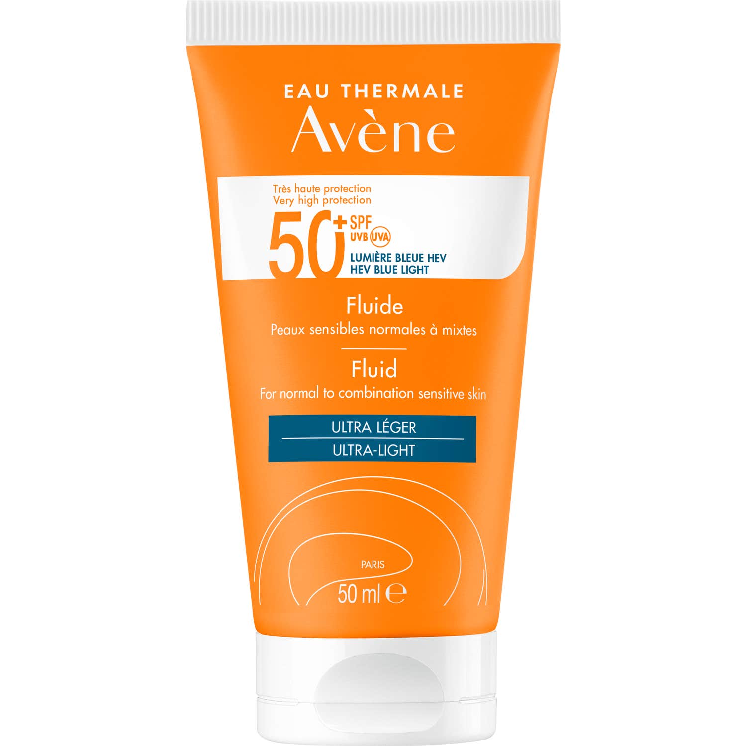 Avène Solar Fluido SPF50+ 50ml