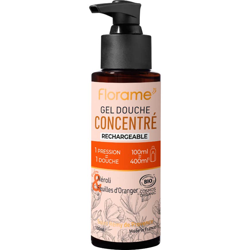 Florame Gel Ducha Concentrado Neroli y Hojas de Naranjo 100ml