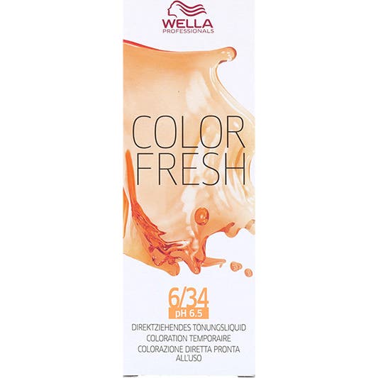 Wella Color Fresh Tinte Cabello Nro 6-34 75 ml