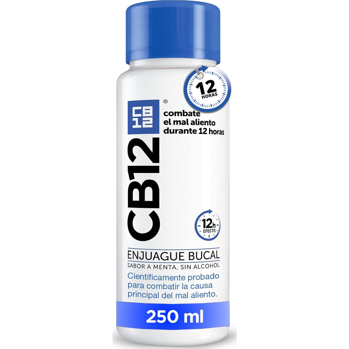 Cb12 Enjuague Bucal Para Mal Aliento Menta 250 Ml