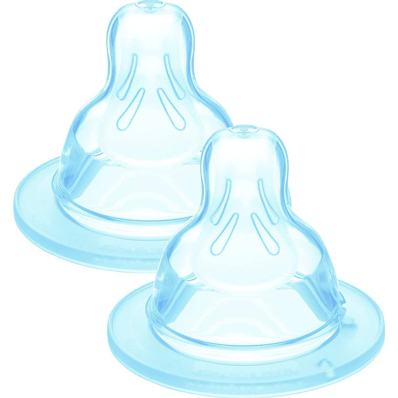 Mam Tétine Silk Débit 2 Silicone 2uds