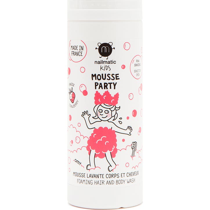 Nailmatic Kids Espuma de Ducha Fiesta Fresa 150ml