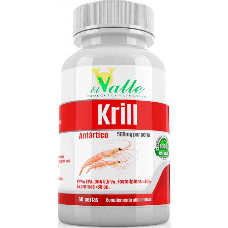 El Valle Aceite De Krill 60 Perlas - Imagen 2