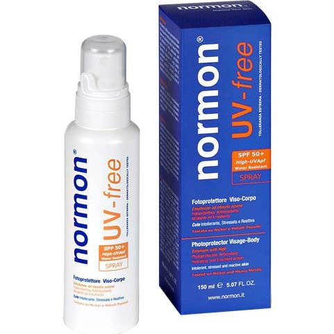 Normon UV Free Spray Facial Corporal SPF50+ 150ml