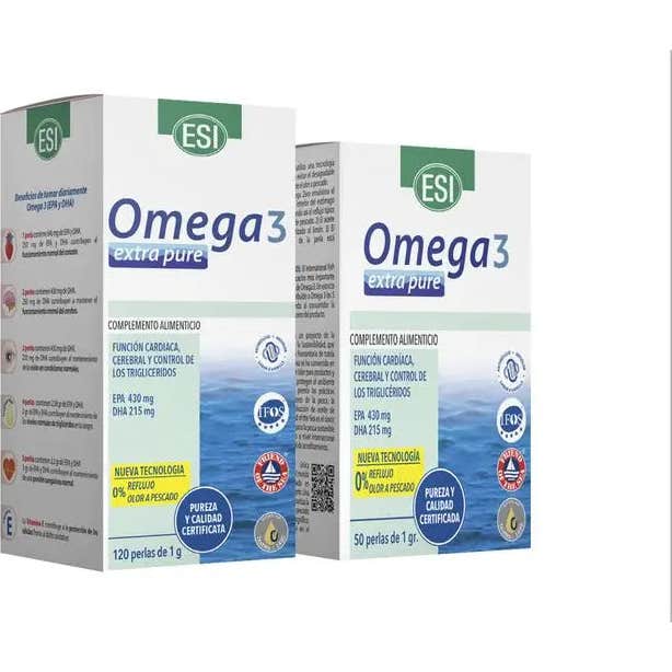 ESI Omega 3 Extra Pure 120 Perlas