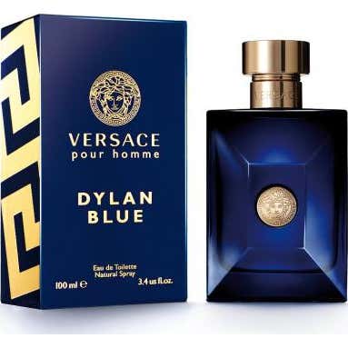 Versace Dylan Blue Eau De Toilette Pour Homme 100 ml Vaporizador