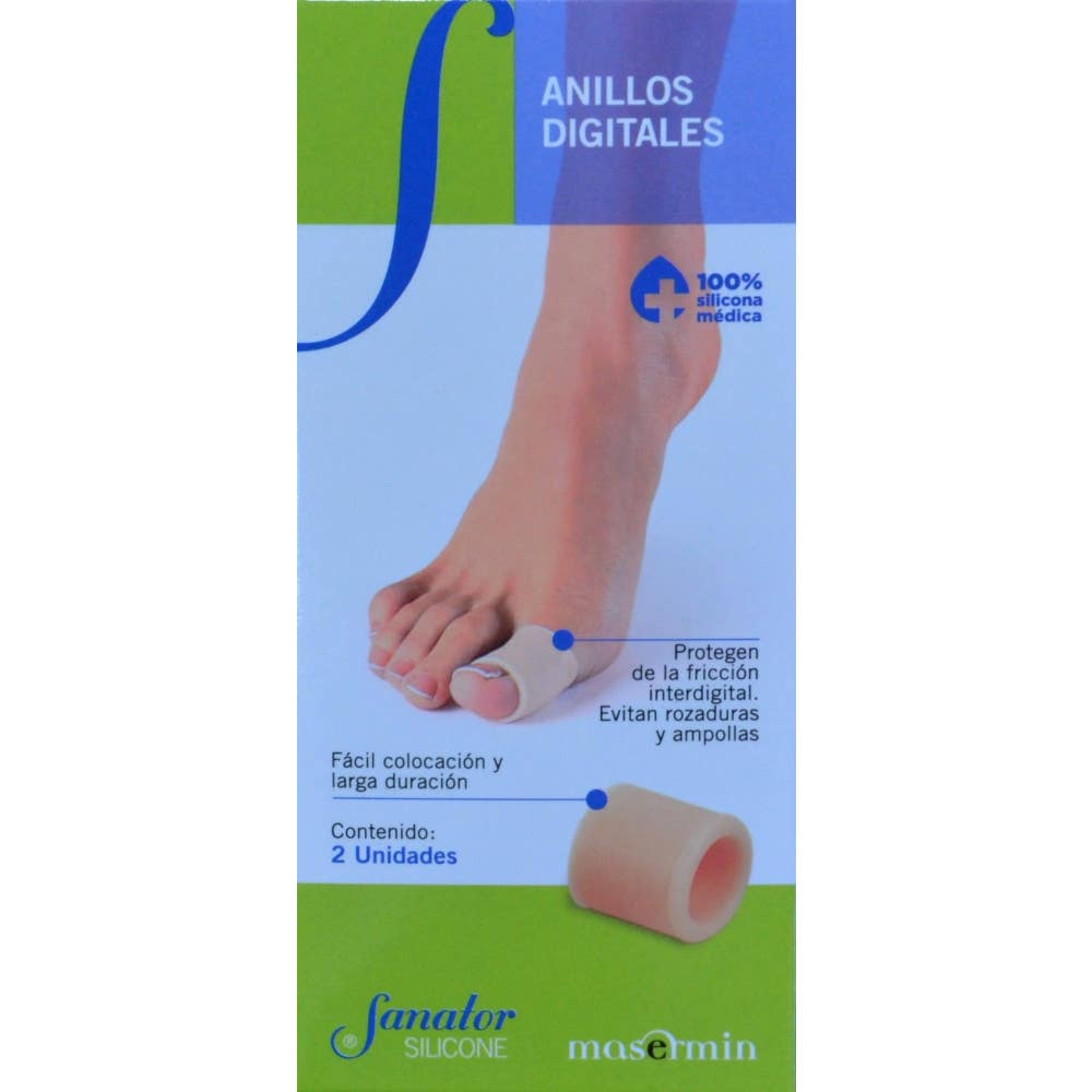 Sanator Anillos Digitales Medianos 2uds