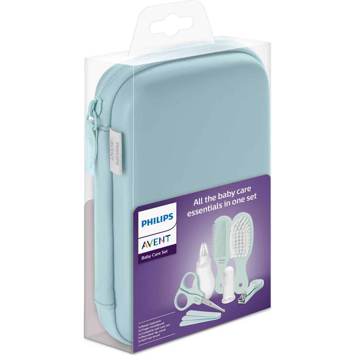 Philips Avent Kit Conjunto de Cuidado e Higiene para Bebé Azul