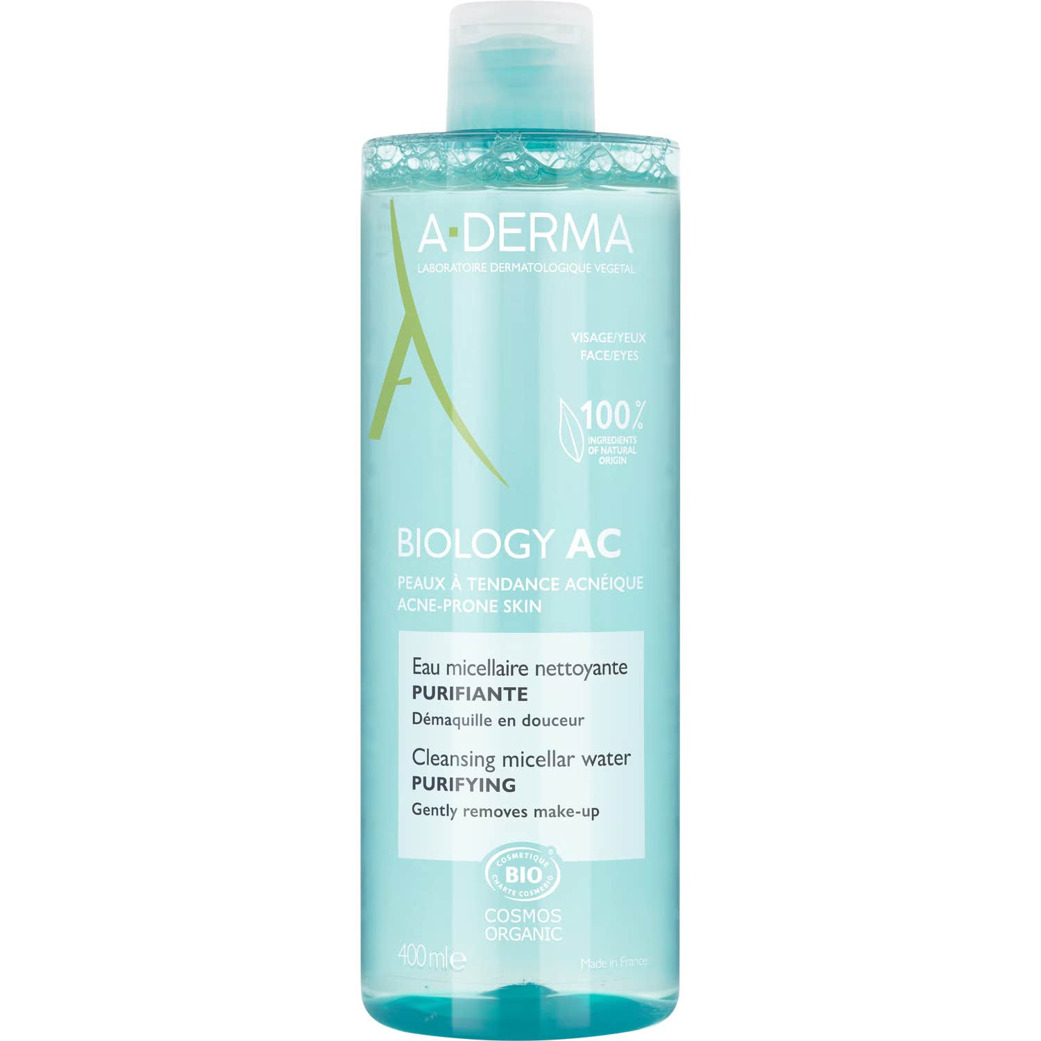 A-Derma Biology AC Agua Micelar Purificante 400ml