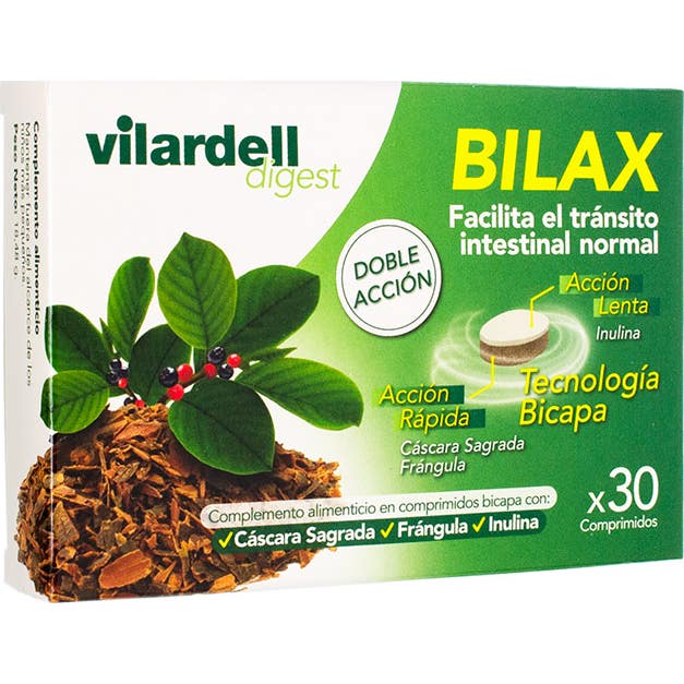 Vilardell Bilax (Tránsito Intestinal) 30 Comprimidos - Imagen 3